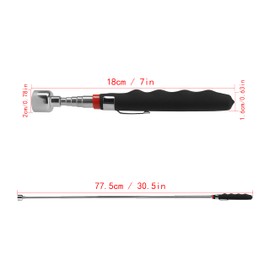 20lb Telescoping Magnetic Pick Up Tool Extendable 31" Telescopic Magnet Stick Useful for Hard-to-Reach,Sink Drains Automotive Gifts for Men Women Husband Birthday Father's Day,Christmas(2PCS)