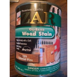 Zar Interior Stain 109 COLONIAL PINE Quart