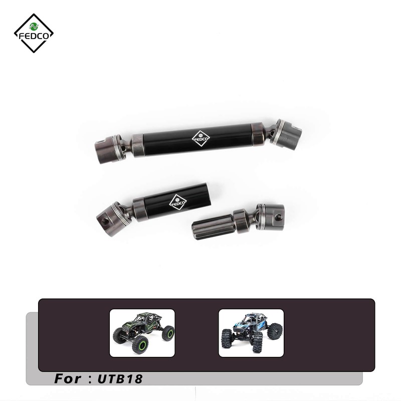 FEDCO UTB18 Driveshafts 66-76MM 84-105MM Center Drive Shafts for Axial