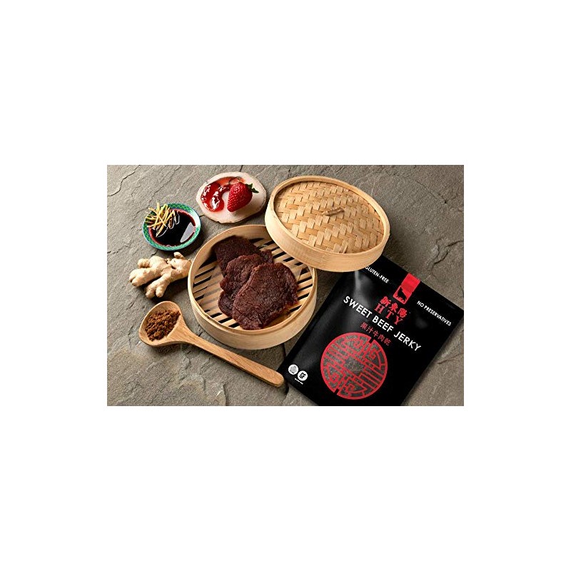 HTY Sweet Beef Jerky, 14 ounces