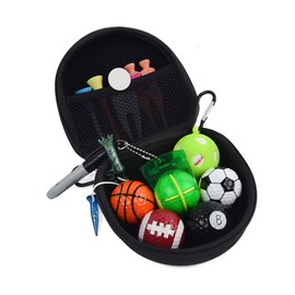 letsgood Golfing Golf Accessories Gift Set for Golfers Men Women - Include Golf Balls, Divot Tool Repair, Ball Marker, Ball Tees, Club Groove Cleaner, Golf Pouch