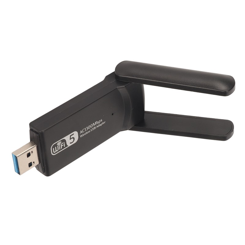 1300M USB WiFi Adapter 2.4G 5.8G USB3.0 Interface Plug and