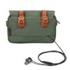 Tourbn TOURBON Waterproof Canvas Bicycle Pannier Bag Handlebar Bag Green