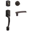 Supstron Front Door Handleset, Entry Door Locksets with Single Cylinder
