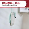 Command Cord Wrap, 2 Units and 4 Medium Strips, White,