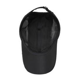 aoozleny Men's Cap-Spring Summer Light Shade Breathable Outdoor Recreational Fishing Sun Block Baseball Hat Unisex (Black)