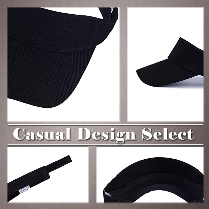 One Limitation CP180 Women's Visor, Plain, Hat, Sports, Outdoor, Running,