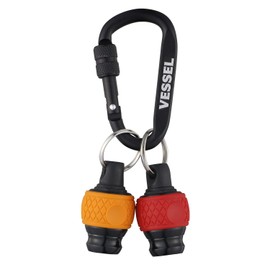 Vessel QB-22K2RY Ball Grip Quick Catcher, 2 Pack (Red & Yellow) Bit Holder