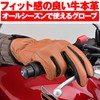 Daytona HBG-109 17745 Motorcycle Gloves, Large, Cowhide Leather, Standard, Touchscreen