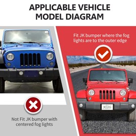 Jimen for JK License Plate Holder, Front License Plate Frame Mount Bracket Compatible with Jeep Wrangler JK JKU 2013-2018 (Carbon Fiber)