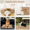smiry Waterproof Dog Bed Cover Blanket, Soft Reversible Pet Blanket,
