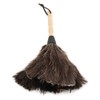 Mini Washable Reusable Ostrich Feather Duster for Books Keyboard Office