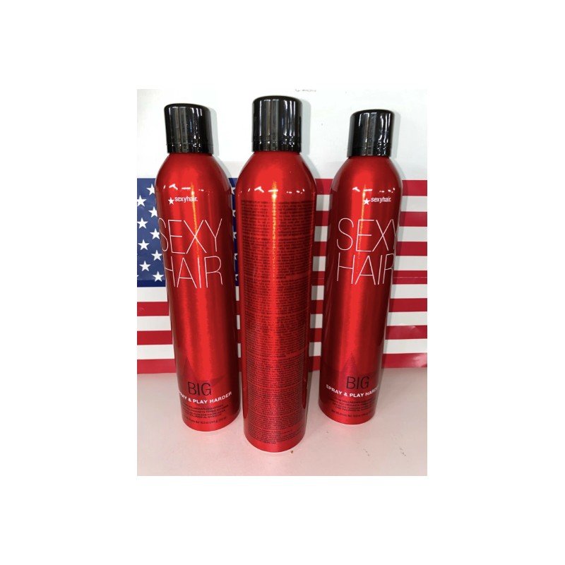 Big Sexy Hair Spray & Play Harder Firm Hairspray 10