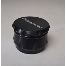 Dapoprren  Metal  Spice Grinder Mill - Black