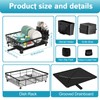 Ricobes Dish Drying Rack - Metal Space Saving Dish Rack