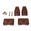 10 Pack Drawer Track Guide and Glides Dresser Center Mount