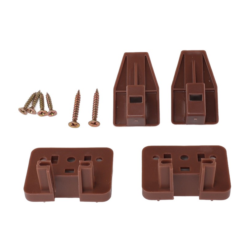 10 Pack Drawer Track Guide and Glides Dresser Center Mount