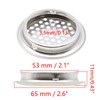 COMOK 10Pcs 53mm/2inch Stainless Steel Air Vents, Circular Vent Stainless
