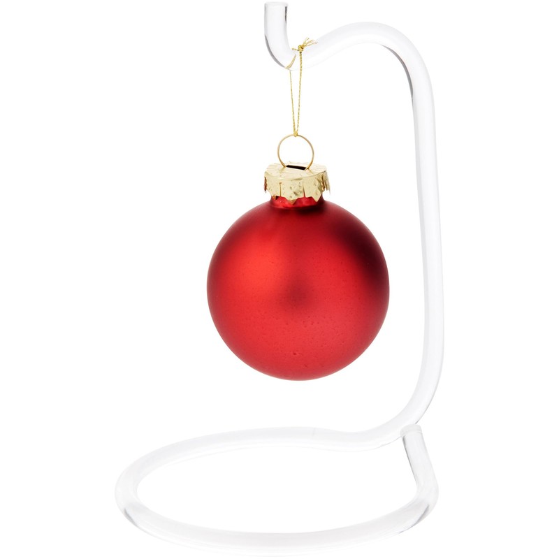 Plymor Clear Acrylic Rod 5.125" Ornament Hanger/Display Stand (4.5" Hang