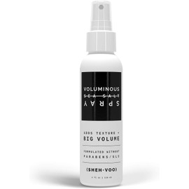 (SHEHVOO) (Sheh•Voo) Spray De Sal Marina - Spray Texturizante Voluminoso - Protección Contra El Calor Uv+ - Libre De Parabenos Y Sls (4 Fl Oz)