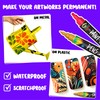 Chalkola 20 Oil Paint Pens - Oil Based Paint Markers