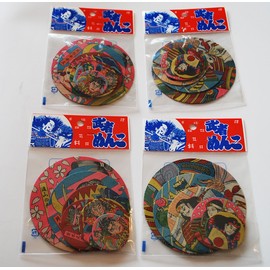 U-I Samurai Maru Noodles, Set of 24 (6 sheets per bag x 4 bags)