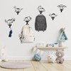 OYEFLY 6 Pcs Dinosaur Coat Hooks,Metal Dinosaur Room Decor (Style