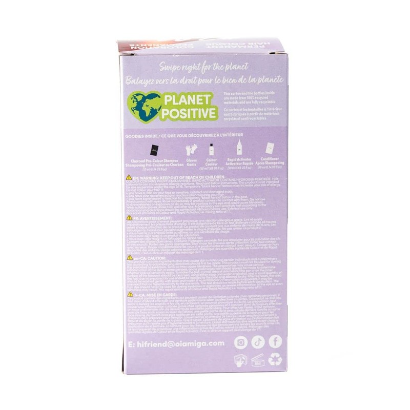 Oiamiga Tangerine Permanent Hair Colour with Natural Ingredients 120 ml