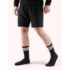 Airacker Athletic Socks Sport Running Calf Socks Performance Cushioned Breathable
