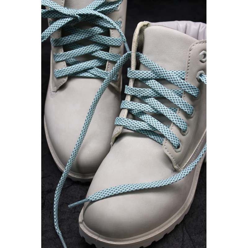 Teeoff Flat Athletic Shoelaces Reflective Shoe Laces for Sneakers (47.2",