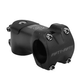 FIFTY-FIFTY Bicycle Stem with 31.8 mm Handlebar Clamp, Aluminium Alloy Handlebar Riser Bicycle, 7 Degree Short Handlebar Stem Suitable for Mountain Bike, Road Bike, E-Bike (70 mm)