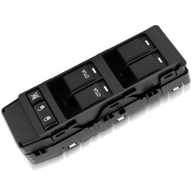GDSMOTU Power Window Switch Front Left Compatible for Jeep for Grand Cherokee 2006-2010 for Jeep for Commander 2006-2010, Master Power Window Control Switch Replace 4602781AA
