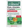 로스만 알타파마 아연+히스티딘+시스테인 디팟 정제 40정 19g Rosman Altapama Zinc