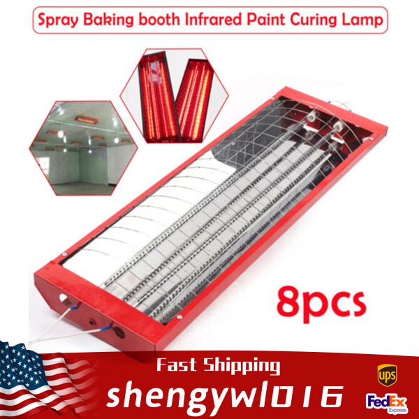 UnbrandedUnbranded 8*2KW Infrared Paint Heating Lamp Heater for Spray Baking