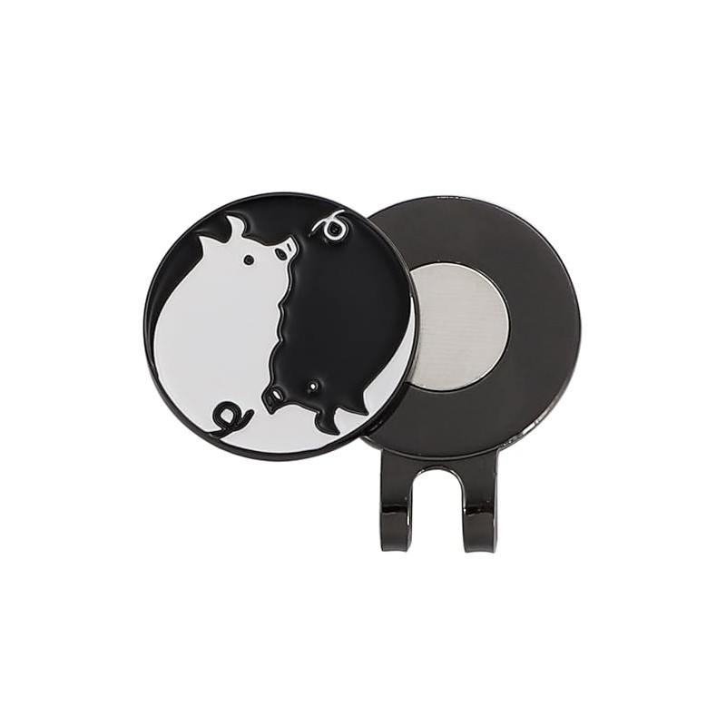 Don Flyee Golf Marker with Magnetic Clip, Hat Clip, Tai