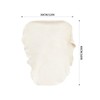 CarPlusStudio Natural Deerskin Cleaning Cloth, 1 Car Deer Leather Towel,