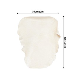 CarPlusStudio Natural Deerskin Cleaning Cloth, 1 Car Deer Leather Towel, Super Absorbent and Quick Drying Car Leather Cloth, 30 x 40 cm