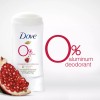 Dove 0% Aluminum Pomegranate and Lemon Verbena Scent Deodorant 2.6