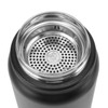 Stainless Steel Water Bottle Leak Proof Black Lightweight Insulated Water