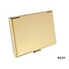 Metal Business Card Holder Laser Engraved with Realtor Logo (Gold)