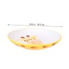MERRYHAPY Giraffe Pattern Ceramic Plate for Boy Girl Porcelain Feeding