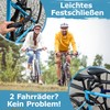 WIDDER Bicycle Lock with Combination Code [Extra Large Number Wheels,