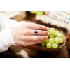 Windalf Alisa Women's Ring 14 mm Silver Ring Black Onyx