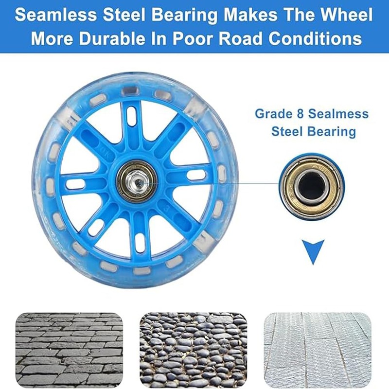 Adjustable Bike Training Wheels for 12/14/16/18/20 Inch Single Speed Bicycles