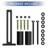 TOIMIOTOIM Adjustable Slide Gate Guide Roller,Heavy Duty 4" Thickening Sliding