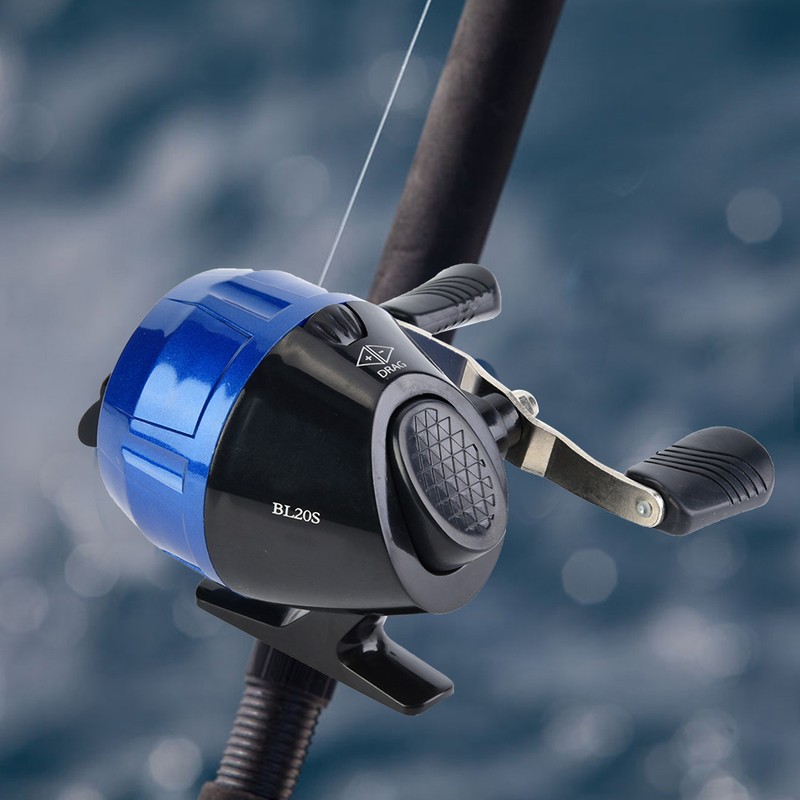Blue Casting Spinning Reel Inner Line shooting Fish Wheel Closed