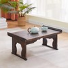 GZQWDC Japanese Floor Table,Small Coffee Table & Tea Table, Altar
