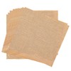 TANEMUDO 12 Pcs Burlap Squares 20 x 20'' Natural Burlap