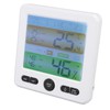 Indoor Thermometer Digital Color Screen Alarm Temperature Humidity Monitor Bedside