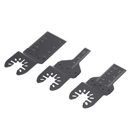 Oscillating Multi Tool Saw Blades, 10mm/20mm/34mm Saw Blades Precision Cutting Tool Oscillating Blades Cutting Disc for Metal Wood Plastic 3pcs